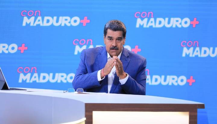 Maduro por la llegada del jefe de estado mayor de EE.UU.: "No van a poder con Venezuela. Somos invencibles"