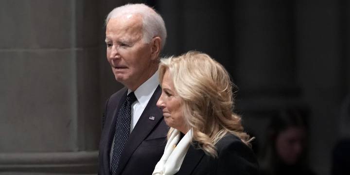 Joe Biden, His Wife Jill, and More Attend Dick Cheney's Funeral
