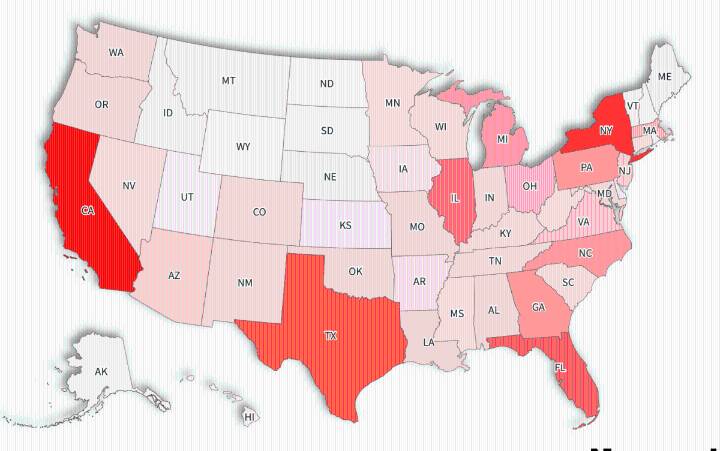 SNAP Benefits Map Shows How Many People Face Being Removed in Each State