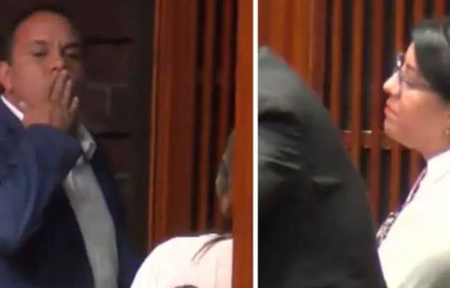 Cuauhtémoc Blanco manda beso a diputada tras llamarlo violentador