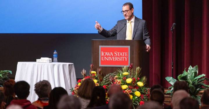 Iowa State presidential finalist David Cook: ‘It’s coming home’