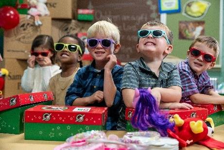 NATIONAL COLLECTION WEEK BEGINS FOR OPERATION CHRISTMAS CHILD