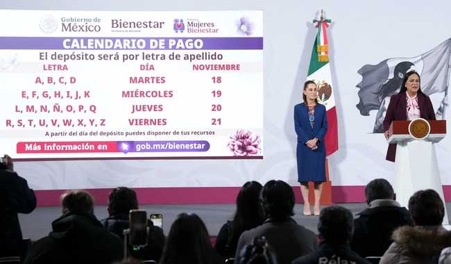 Llega primer pago para beneficiarias de la Pensión Mujeres Bienestar
