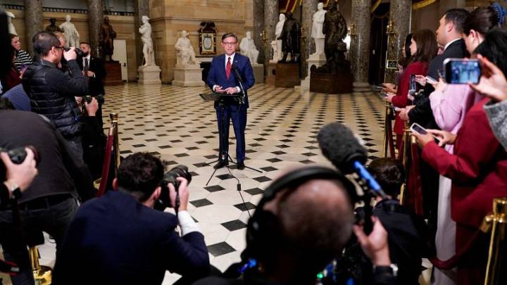 Johnson shifts strategy on Epstein files vote – as GOP leaders brace for mass defections