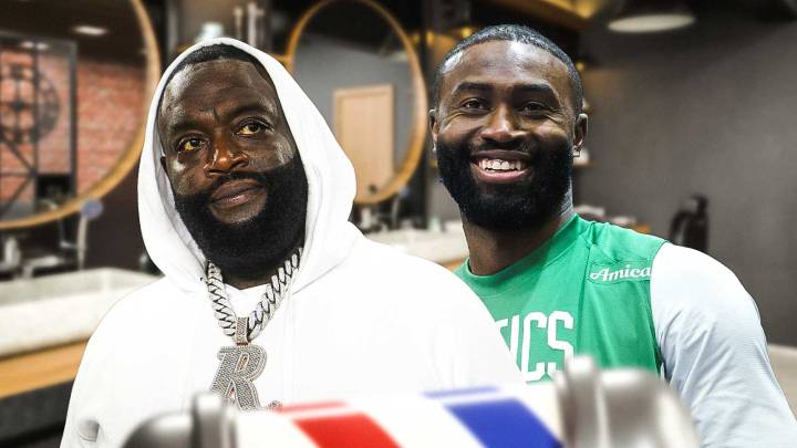 Rick Ross makes demand, pitch to Jaylen Brown over hair controversy