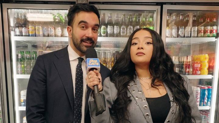 Zohran Mamdani Appears on Shop Cats