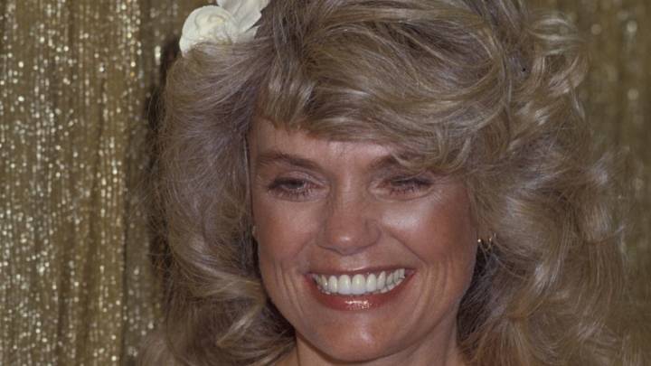 70s screen siren looks incredible in naked dress during glamorous appearance