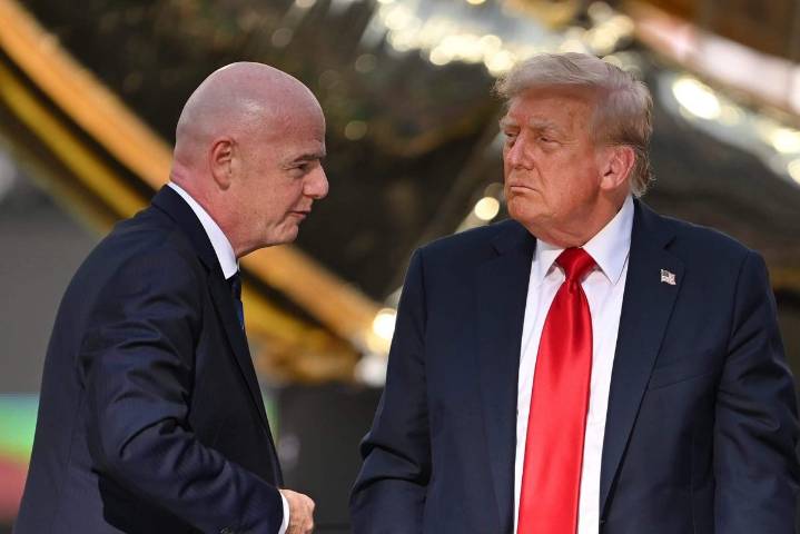 Gianni Infantino accused of 'clear violation' of FIFA statutes over Donald Trump praise