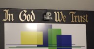 Mayor Donates ‘In God We Trust’ Lettering to Council Chambers