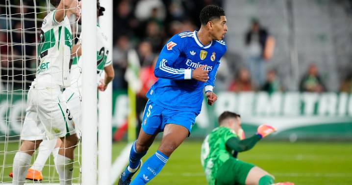 Bellingham rescues Real Madrid with 2-2 draw at Elche in La Liga