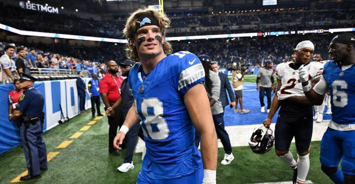 Detroit Lions downgrade 4 players to OUT, add Isaac TeSlaa as Questionable