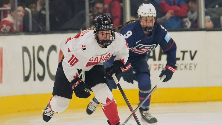 Canadian women’s hockey team loses to U.S. in Rivalry Series opener