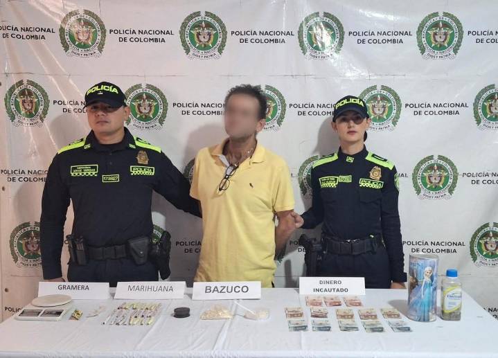 Alias ‘El Paisa’ fue capturado por tráfico local de estupefacientes en Pitalito
