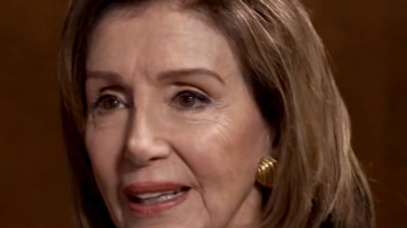 Nancy Pelosi discusses her political future