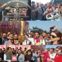 Satish Sharma lays foundation stone for upgradation of playfield at Dooru Verinag
