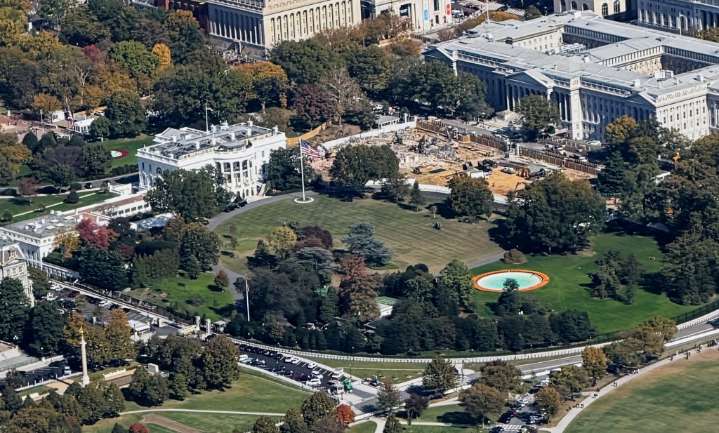 Past presidents respected White House's history