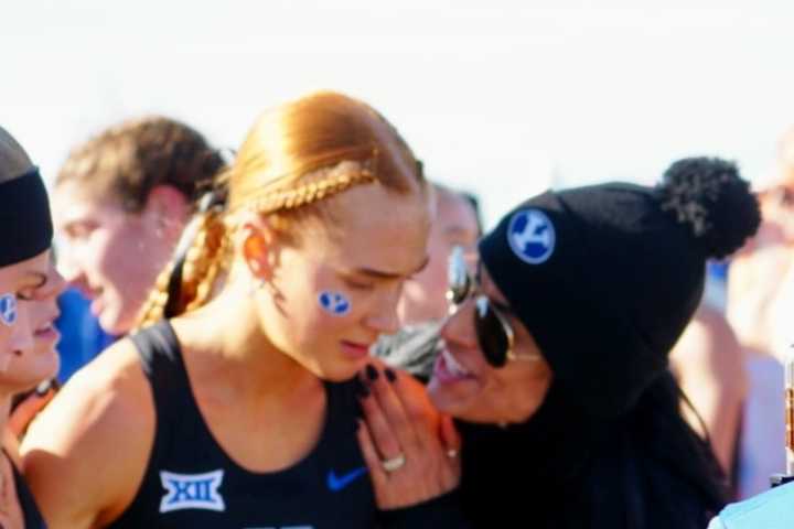 Jane Hedengren’s Record Bid Fades, but BYU Coach’s Beautiful Moment Captures NCAA Championships Jane Hedengren’s record attempt faded, but an unforgettable emotional exchange made BYU’s coach stand ou