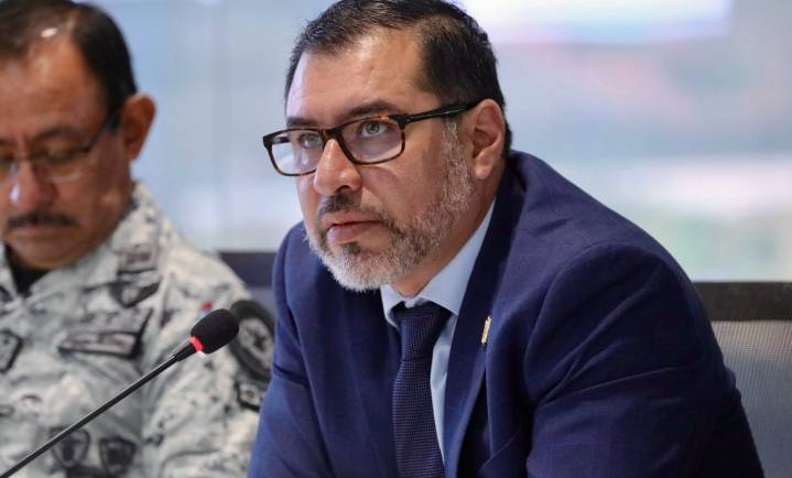 Cesa García Harfuch al Secretario de Seguridad de Michoacán