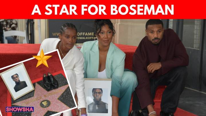 Chadwick Boseman Posthumously Receives Star On The Hollywood Walk Of Fame