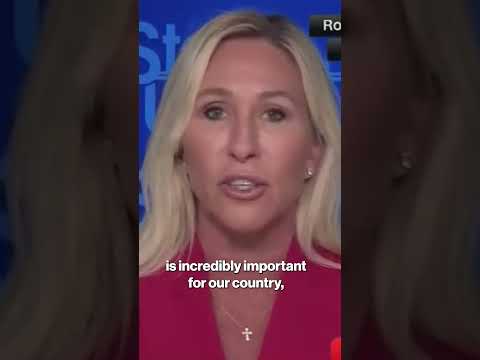 Marjorie Taylor Greene insists she still supports Trump #shorts