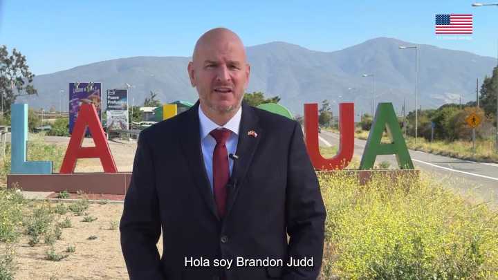 Habla embajador de Estados Unidos tras su arribo a Chile: “Es muy especial para mí volver a este país que marcó mi historia”