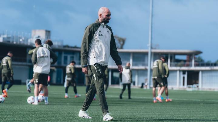 Claudio Giráldez: «No podemos dejar pasar el toque de atención del Ludogorets aunque tengamos ya otro partido»