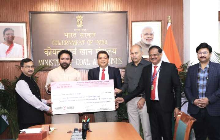 NALCO Pays Rs. 988.88 crore as dividend to Government of India for FY 2024