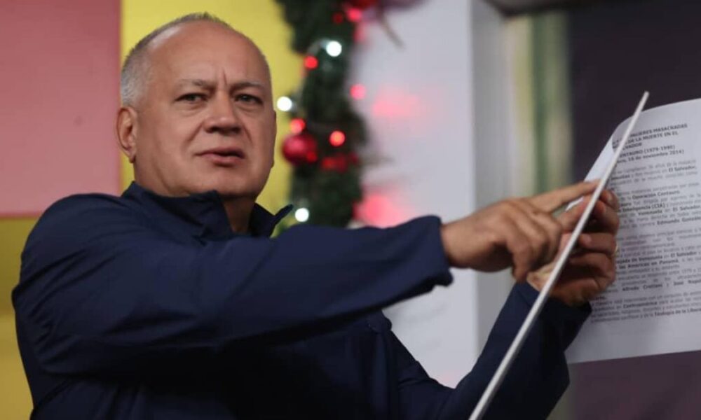 Cabello acusa a oposición de enfermar a seguidores con falsas expectativas