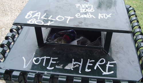 Voters Head to the Polls to Select the 45th Lesser Evil of the United States