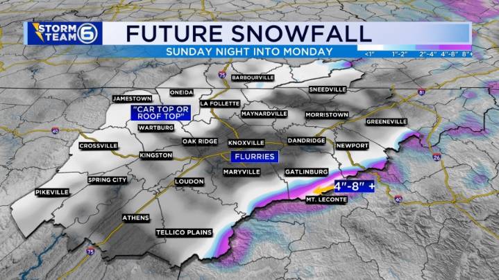 Record cold possible with snow chances