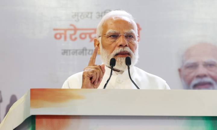 PM's address at the inauguration of year-long commemoration of 150 years of the National Song “Vande Mataram”