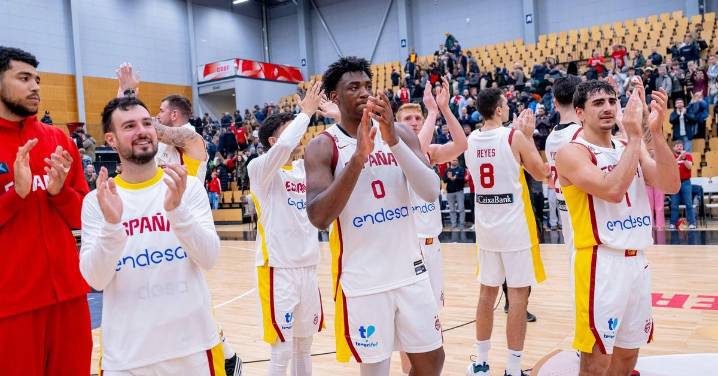 Las mejores fotos del Dinamarca-España de baloncesto