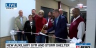 North Hopkins High School ribbon cutting for new storm shelter, gym