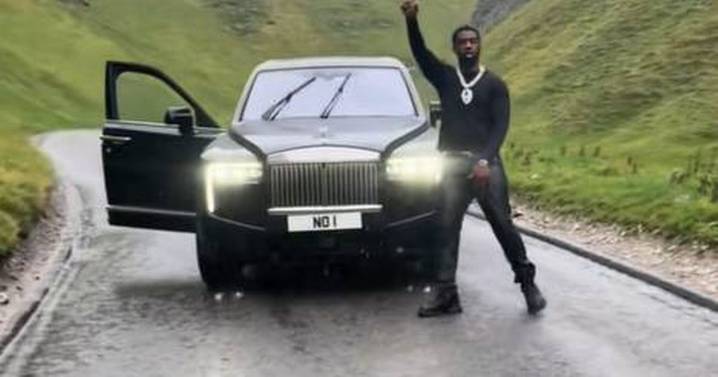 Peak District police incident: Rapper blocks UK beauty spot to shoot music video with £300k Rolls