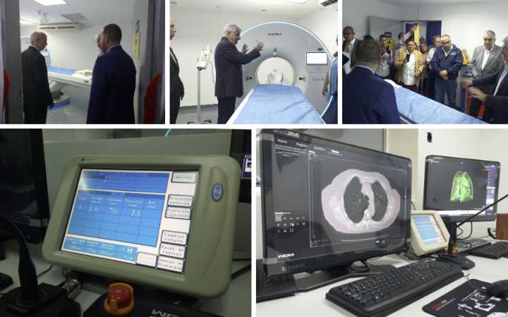 Comunidad ucevista inaugura primer tomógrafo con tecnología china en Venezuela