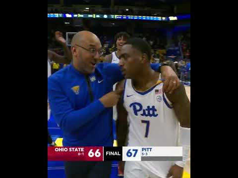 PITT BEATS OHIO STATE AT THE BUZZER 🚨 😱