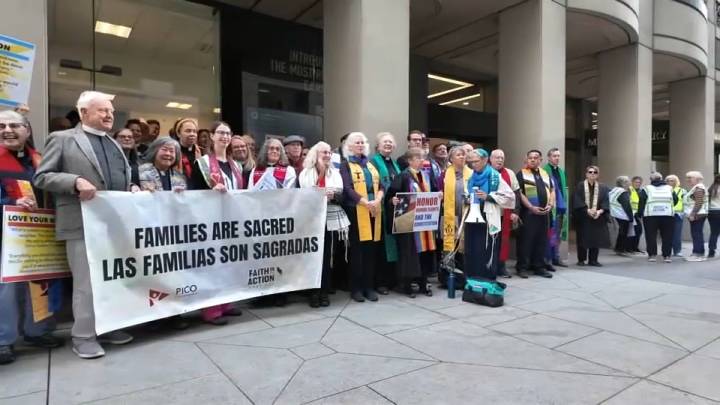 Caminata en apoyo a la comunidad inmigrante en San Francisco
