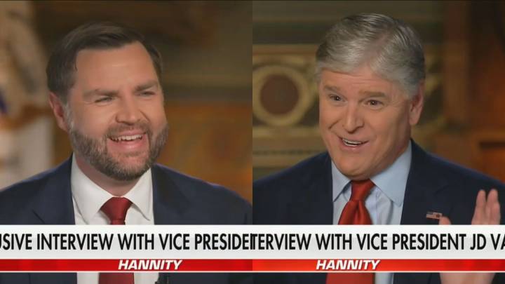 ‘The Least Woke!’ JD Vance and Sean Hannity Gush Over Elon Musk’s Grok