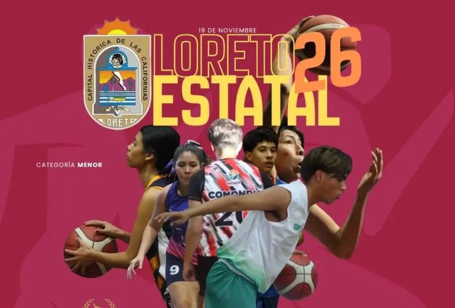 Loreto arranca la fase estatal de la Olimpiada CONADE 2026 en básquetbol