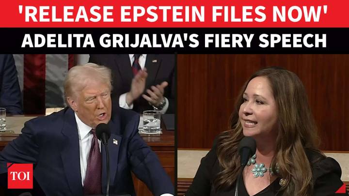 Adelita Grijalva Gets Standing Ovation In U.S Cong Over Huge Epstein Move; 'RELEASE FILES RIGHT NOW'