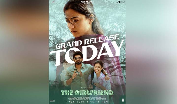Rashmika Mandanna pens heartfelt note to women as The Girlfriend hits theatres
