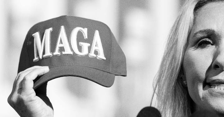 Is Marjorie Taylor Greene Playing Three