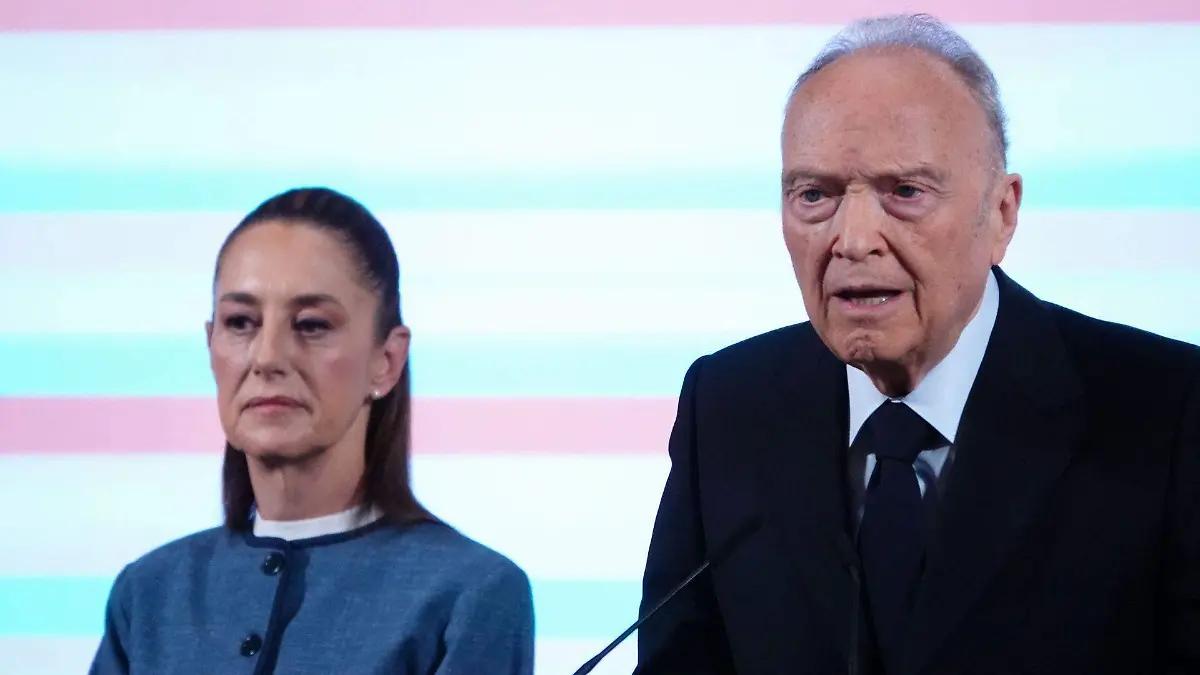 Pronto se dirá el país donde Gertz Manero será embajador, señala Sheinbaum