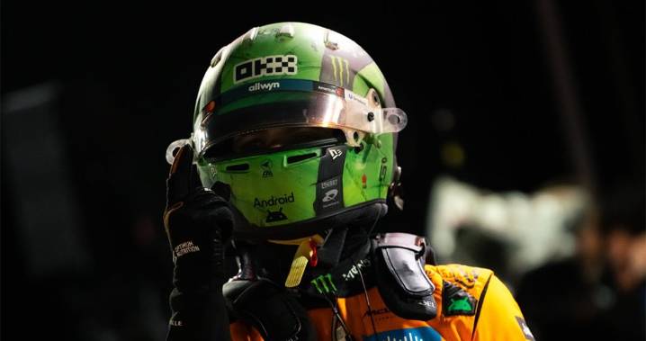 Lando Norris conquista su tercera pole consecutiva y encabezará el GP de Las Vegas