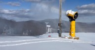 When is Wintergreen going to fire up snow machines?