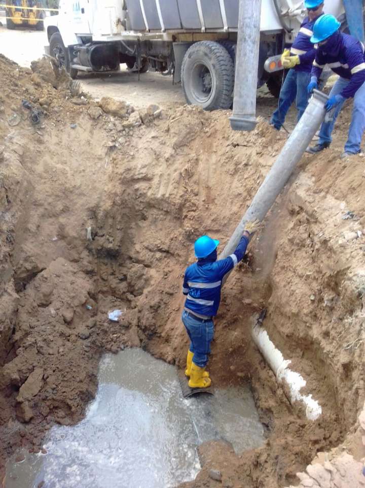 Por el alcantarillado de Riohacha evidencia diferencias entre Esepgua y Aqualia