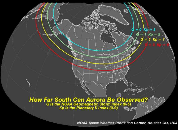 Northern lights forecast: Pennsylvania skies may glow tonight