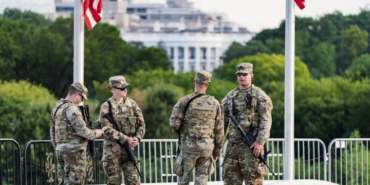 DC National Guard deployment in the nation’s capital ordered by Trump is extended to Feb. 28