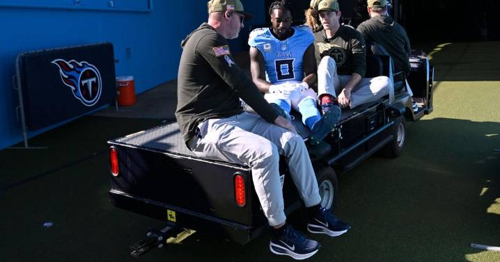 Calvin Ridley’s return for the Titans ends abruptly with season