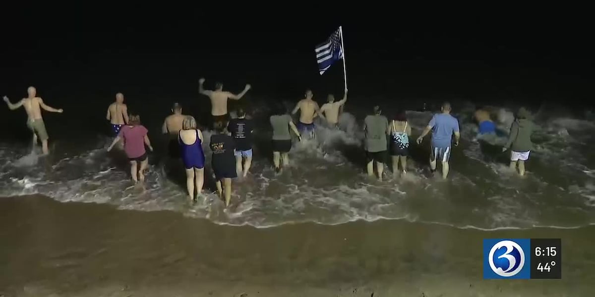 First responders raise over $130k with icy plunge for Special Olympics CT